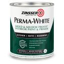 Zinsser 1Qt Eggshell Interior Permawhite Mold & Mildew Proof Paint
