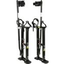 Warner 24"-40" Pair of Black Strap-N-Stride Drywall Stilts
