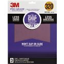3M 9" x 11" Extra-Fine (320 Grit) Pro Grade Precision Faster Sanding Sheets (3pk)