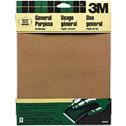 3M 9" x 11" Med (100 Grit) Aluminum Oxide Sanding Sheets (5pk)