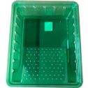 Midstate Plastics 6" Green Plastic Paint Tray w/Grid