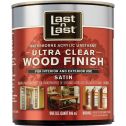 Last N Last 1qt Satin Ultra Clear Waterborne Wood Finish