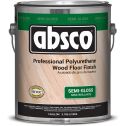 Absco 1gal Semi-Gloss Polyurethane Wood Floor Finish (High Performance)