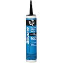 DAP 9.8oz Black 100% Silicone Window & Door Sealant