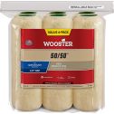 Wooster 9" x 1/2" Nap 50/50 Roller Cover (6pk)