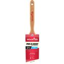 Wooster 2-1/2" Pro Classic Black China Firm Bristle Angle Sash Paint Brush