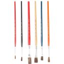 Wooster Decorator's Choice Artist Brush Canister 144pc Set (Round - 30 #2, 30 #4 & 24 #6; Flat - 24 1/4", 24 3/8" & 12 1/2")