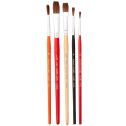 Wooster Decorator's Choice Artist Brush Canister 144pc Set (Round - 30 #2, 30 #4 & 24 #6; Flat - 24 1/4", 24 3/8" & 12 1/2")
