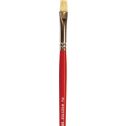 Wooster #2 White Bristle Oil Brights Artist Brush