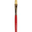 Wooster #4 White Bristle Oil Brights Artist Brush