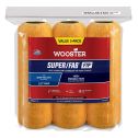Wooster 9" x 1/2" Nap Super/Fab FTP Roller Cover (3pk)
