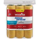 Wooster 9" x 3/8" Nap American Contractor Roller Cover (3pk)