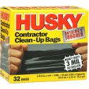 Husky 42G 3mil Clean Up Bags