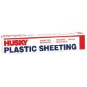 Husky 9' x 400' .7mil Clear Poly Film