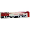 Husky 16' x 100' 6mil Clear Poly Film