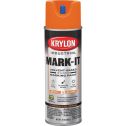 Krylon 15oz Fluorescent Orange Inverted Marking Contractor Solvent Based Spray