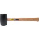Stanley Tool 16oz Rubber Mallet w/Wood Handle
