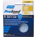 Norton 5" P180B ProSand Multi-Air Cyclonic Paper H&L Vac Disc 10Pk
