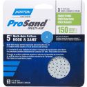 Norton 5" P150B ProSand Multi-Air Cyclonic Paper H&L Vac Disc 3Pk
