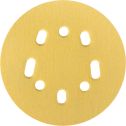 Norton 5" 5 & 8 Hole P220 Hook & Sand Paper H&L UVH Disc 25Pk
