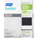 Norton 9" x 11" 600 SandWet Waterproof Paper Sheet 5Pk
