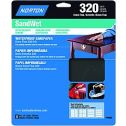 Norton 9" x 11" 320 SandWet Waterproof Paper Sheet 5Pk