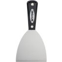 Hyde 4" Black & Silver Stiff Extra HD Chisel Scraper