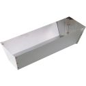 Hyde 12" Stainless Mud Pan w/ Spot Weld Seams