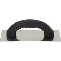 Hyde 4-1/4" x 9-1/4" Sq Notch Trowel Steel Blade