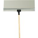Hyde 24" x 9" Aluminum Rigid Spray Shield w/ Pivot Neck & 18" Handle