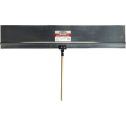 Hyde 48" x 9" Aluminum Rigid Spray Shield w/ Pivot Neck & 18" Handle
