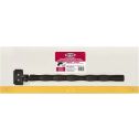 Hyde 24" x 9" Hi-Impact Poly Spray Shield w/ Pivot Neck & 18" Handle