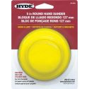 Hyde 5" Round Hook & Loop Hand Sander