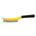 Hyde 3 x 19 Straight Row Wire Brush w/ Scraper