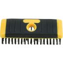 Hyde Rubber Grip Wire Scrub Brush