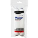 Bestt Liebco 6-1/2" x 3/8" Nap White Woven Mini Roller Covers (2pk)
