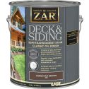 ZAR 1gal Cordovan Brown Deck and Siding Semi-Transparent Stain Classic Oil Finish