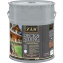 ZAR 5gal Cordovan Brown Deck and Siding Semi-Transparent Stain Classic Oil Finish