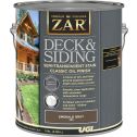 ZAR 1gal Emerald Gray Deck and Siding Semi-Transparent Stain Classic Oil Finish