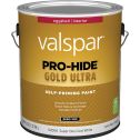 Valspar 1gal Eggshell Finish Super One Coat White Pro-Hide Gold Ultra Interior Paint
