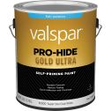Valspar 1gal Flat Finish Super One Coat White Pro-Hide Gold Ultra Exterior Paint