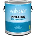 Valspar 1gal Flat Finish White Pro-Hide Ceiling Paint