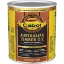 Cabot 1Qt Mahogany Flame Australian Timber Oil Wood Finish (High Performance)