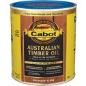 Cabot 1Qt Mahogany Flame Australian Timber Oil Wood Finish (Low Odor)