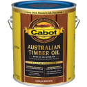Cabot 1gal Jarrah Brown Australian Timber Oil Wood Finish (Low Odor)