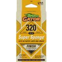 Gator 320 Grit 3" x 5" x 1" Super Sponge Finish