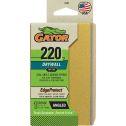 Gator 220 Grit 3 in. x 5 in x 1 in. Premium Dual Angled Sanding Sponge Drywall