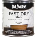 Old Masters .5Pt Fast Dry Stain Dark Walnut