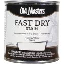 Old Masters .5Pt Fast Dry Stain Pickling White