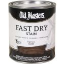 Old Masters 1Qt Rich Tone Fast Dry Stain Espresso